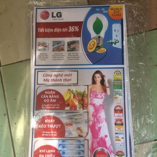 Tem tủ lạnh LG hàng hãng