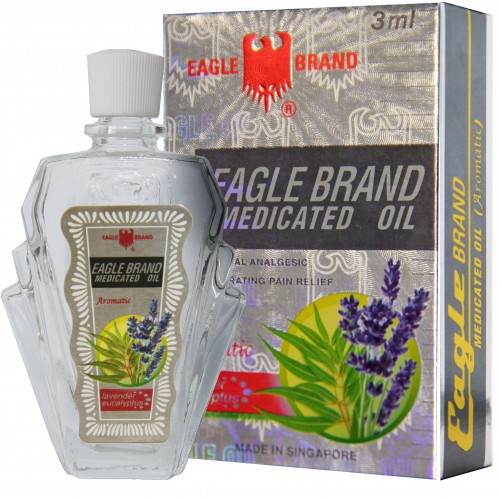 Dầu gió Singapore Eagle Lavender Aromatic - 24ml