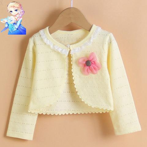 Áo Khoác Cardigan Viền Ren Tay Dài Phong Cách Thời Trang Hàn Quốc Mới 2021 Dành Cho Bé Gái