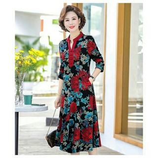 đầm nữ trung niên thời trang