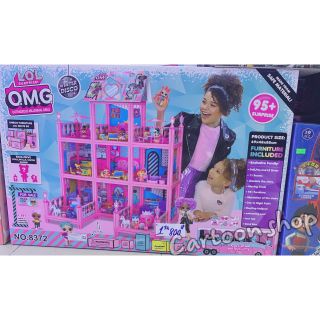 Bộ nhà 3 tầng búp bê LOL hàng cao cấp