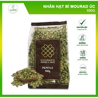 Nhân hạt bí xanh Mourad Úc loại 1 túi 500g eatclean thực dưỡng ăn chay