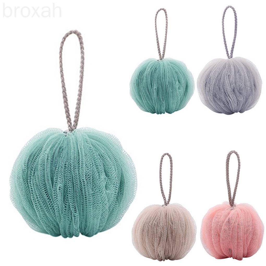 Rich Bubbles Hygienic Environmental Bath Ball Tubs Scrubber Shower Body Cleaning Mesh Sponge broxah