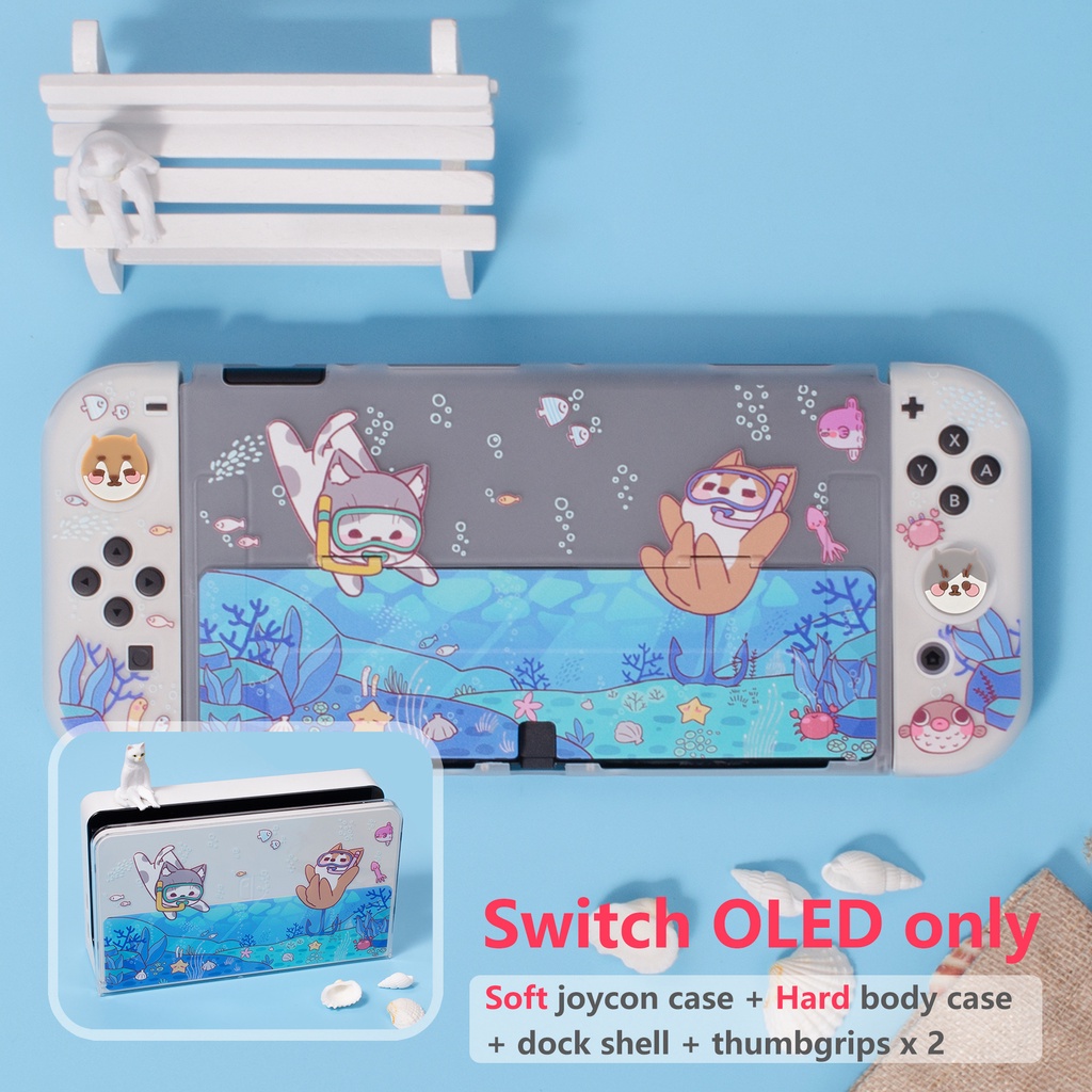 Hộp pc-tpu Chống Rơi Vỡ Bảo Vệ Cho Máy Chơi Game nintendo switch