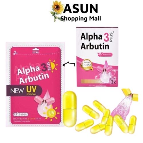 Viên Kích Trắng Alpha Arbutin 3 Plus Chính Hãng Thái Lan