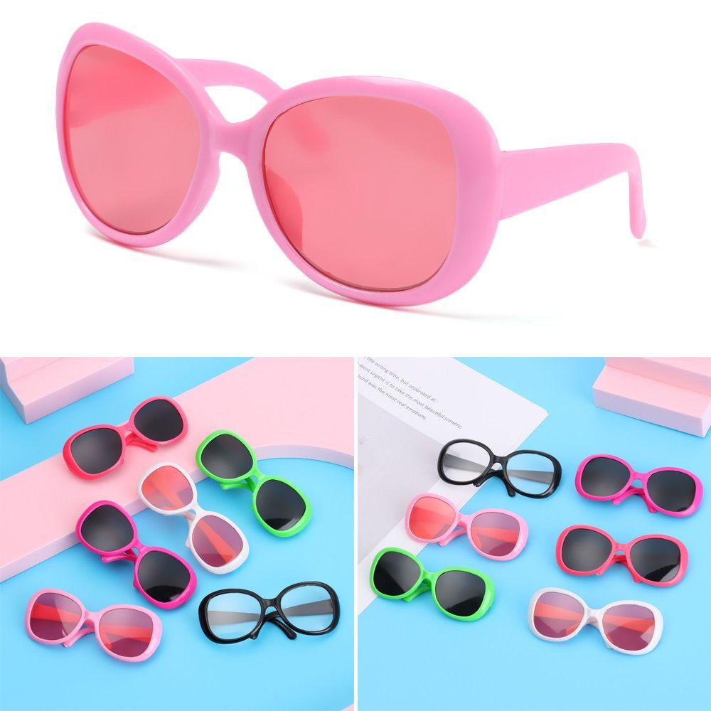 RAINBOW Mắt Kính Tròn 43Cm Thiết Kế Dễ Thương Cho Búp Bê