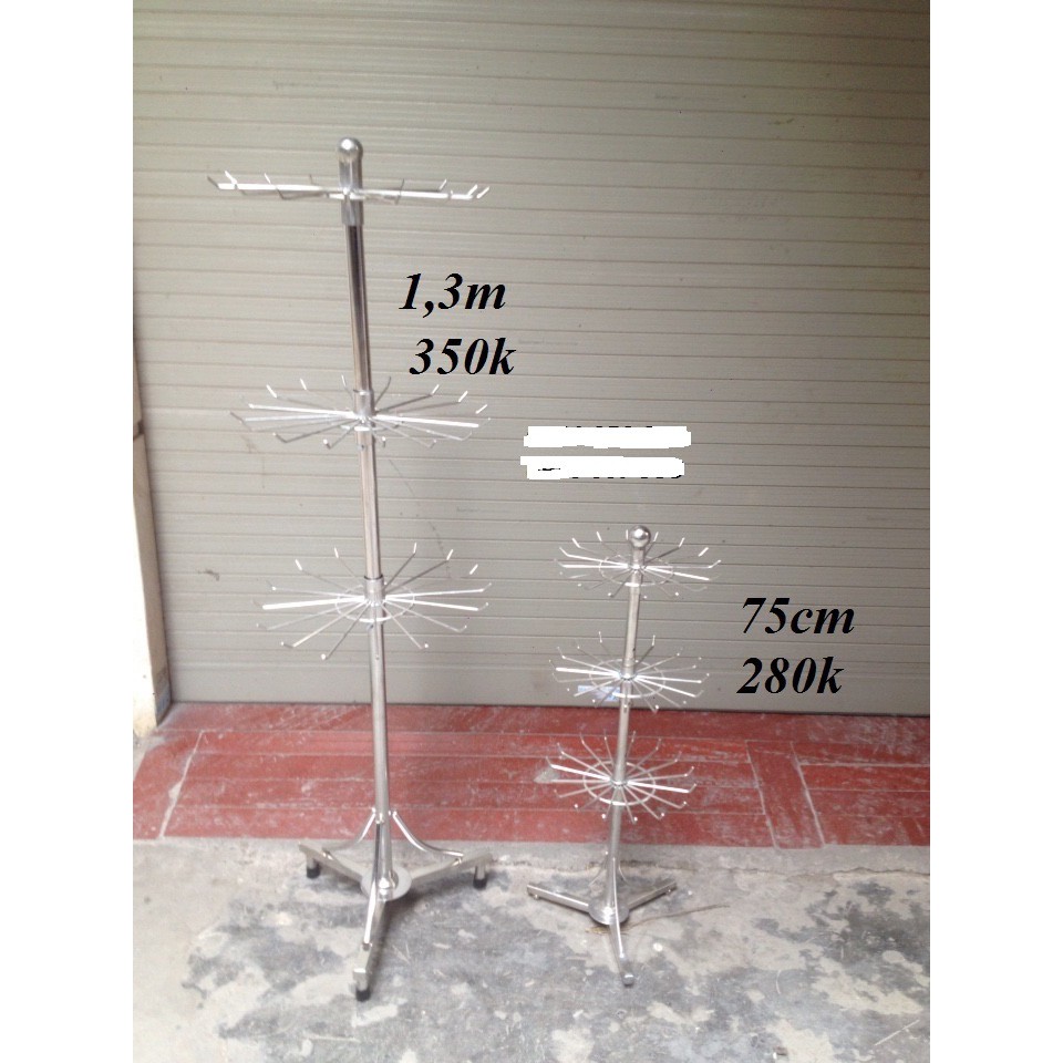 Cây xoay treo phụ kiện loai thấp để bàn