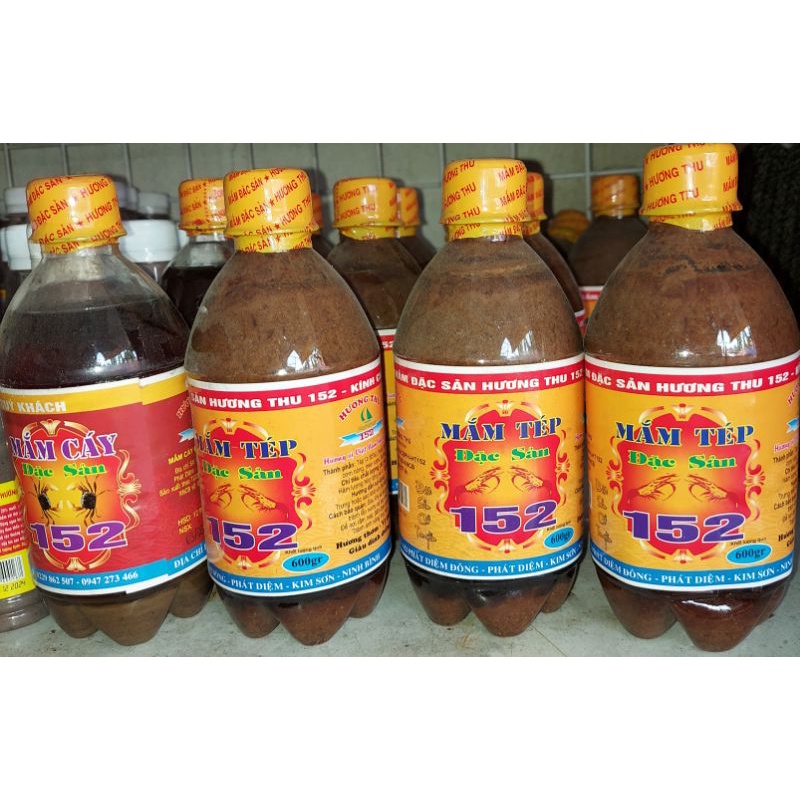 Mắm tép 152 - Mắm nguyên chất 100% - Đặc sản Ninh Bình