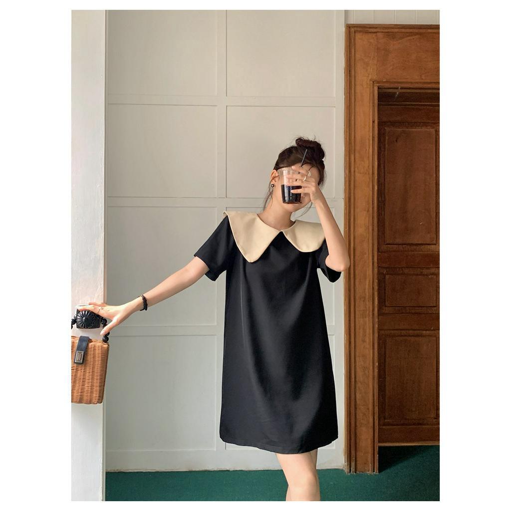 64130 Đầm Dáng Rộng Mặc Được Hai Mặt Có Thể Mặc Mùa Hè