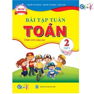 Sách - Bài Tập Tuần Toán Lớp 2 - Chân Trời Sáng Tạo - Tập 1 (1 cuốn)