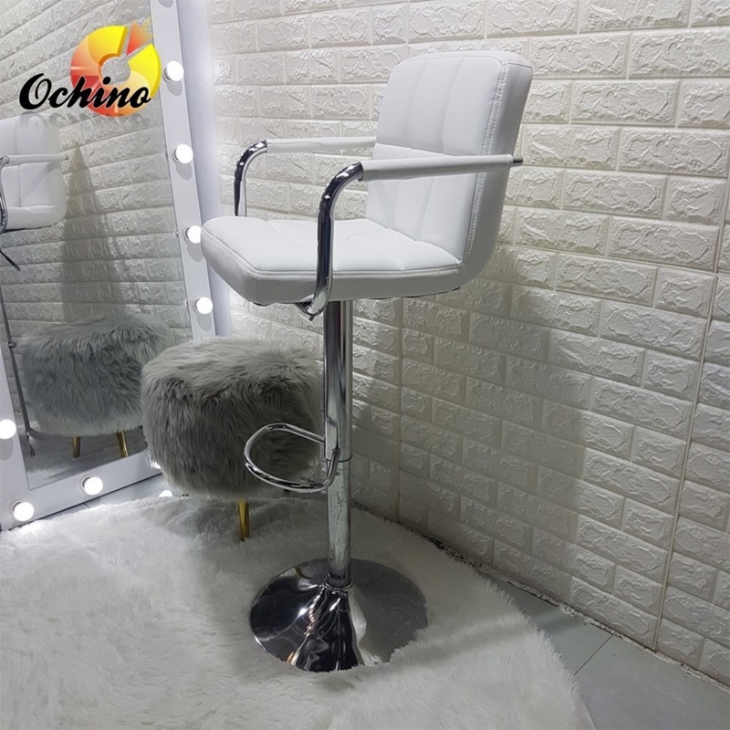 Ghế Quầy Bar Tay Vịn Cao Cấp - Ghế Makeup - Ghế Văn Phòng Làm Việc