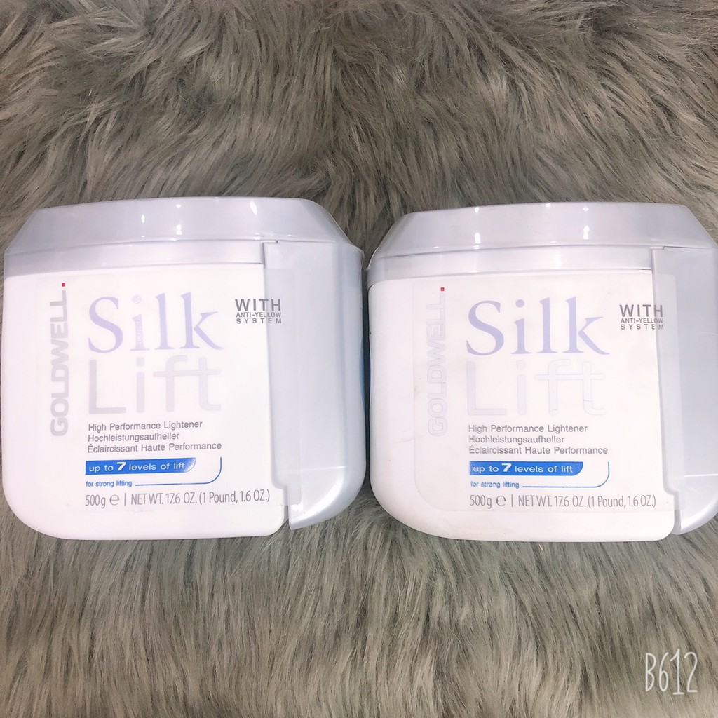 Bột tẩy tóc, nâng nền lên tone 8-9 SILK LIFT GOLDWELL 500g ( hàng chính hãng )