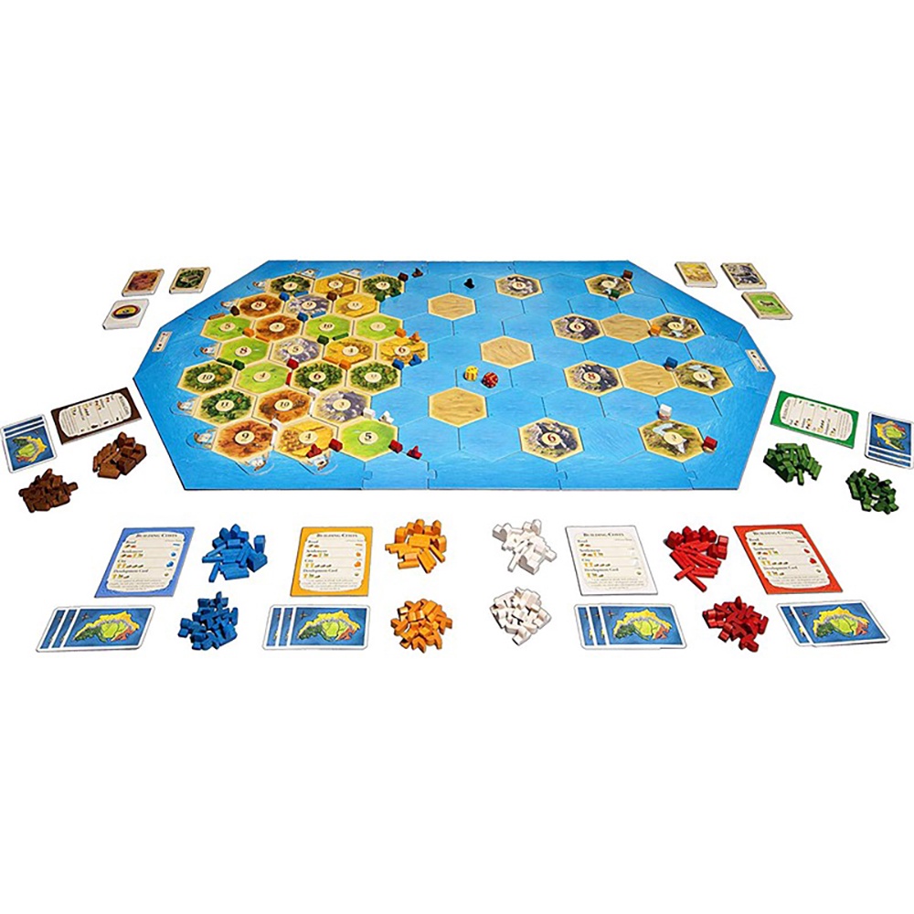 Bộ trò chơi Board Game Catan Extension Seafarers Bản Mở Rộng 5-6 Người Chơi BG6-5
