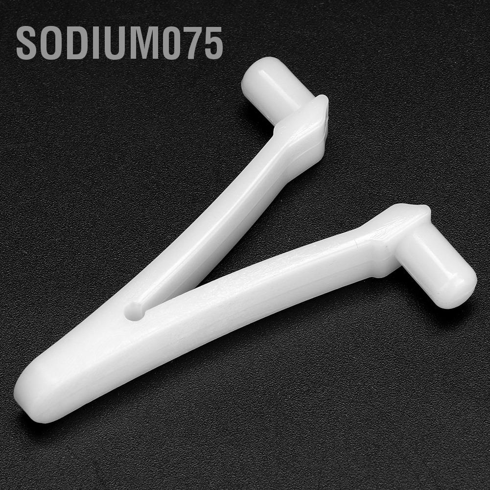 Hàng Hot 6PCS Hồ bơi Cung cấp Bướm V Clip cho Bàn chải Spa Lá Rake Skimmer Đầu hút chân không Hàng giao ngaySodium075