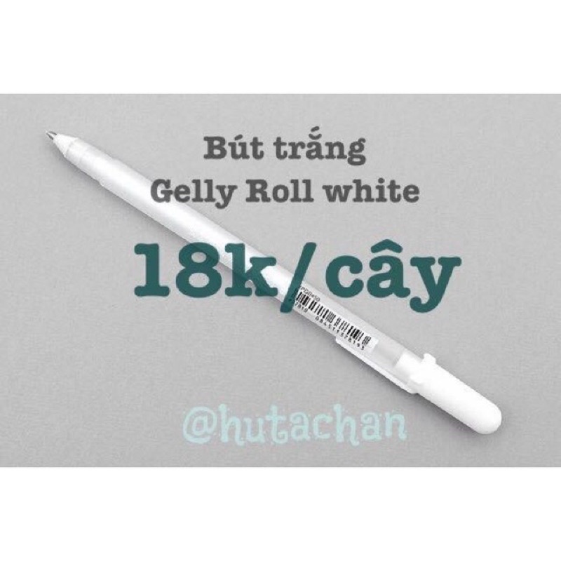 Bút gel trắng sakura