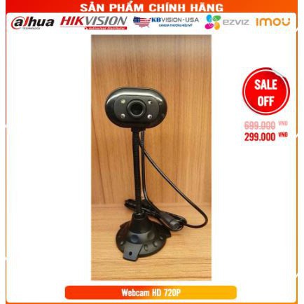 Webcam 720P HD siêu nét Micro đàm thoại dạy học trực tuyến