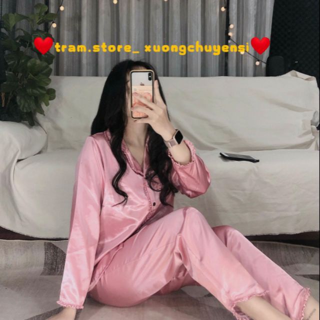 🍀Tay dài viền bèo🍀có túi quần | BigBuy360 - bigbuy360.vn