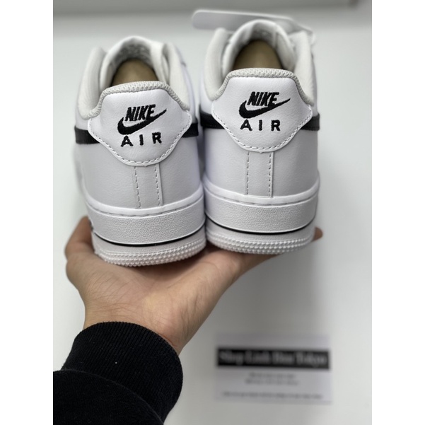 Giày Sneaker  AfI trắng vệt đen kèm phụ kiện