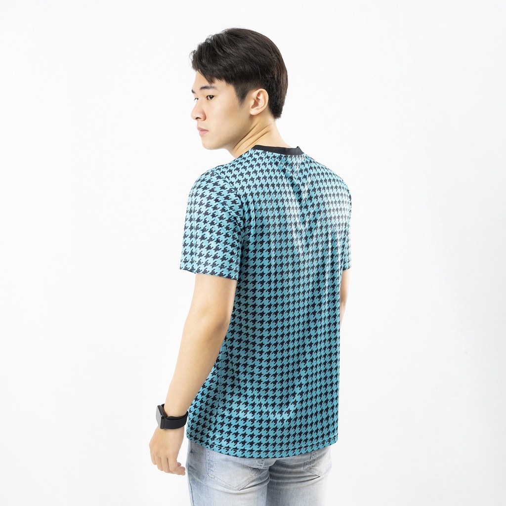 Áo thun nam cổ tròn cao cấp JUN FASHION STORE tay ngắn, chất cotton co giãn 4 chiều, họa tiết vân kẻ caro…