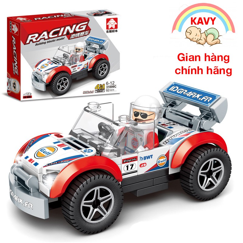 Tuyển tập bộ đồ chơi lắp ghép xe ô tô KAVY phát triển tư duy, cả nhà có thể chơi cùng nhau