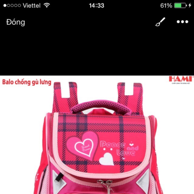 Balo chống Gù HAMI