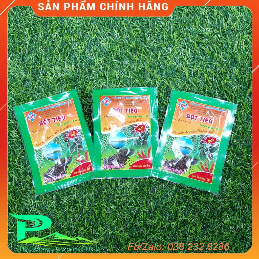 Combo 3 gói Tiêu bột nguyên chất - Gói 6g