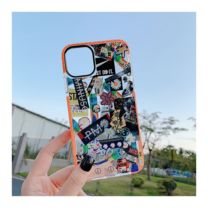 Ốp lưng iphone PM Artist Chất PM Cao Cấp Chống Trơn Trượt 6/6s/7plus/8/8plus/x/xs/xs max/11/11 promax DT02 Dino Case