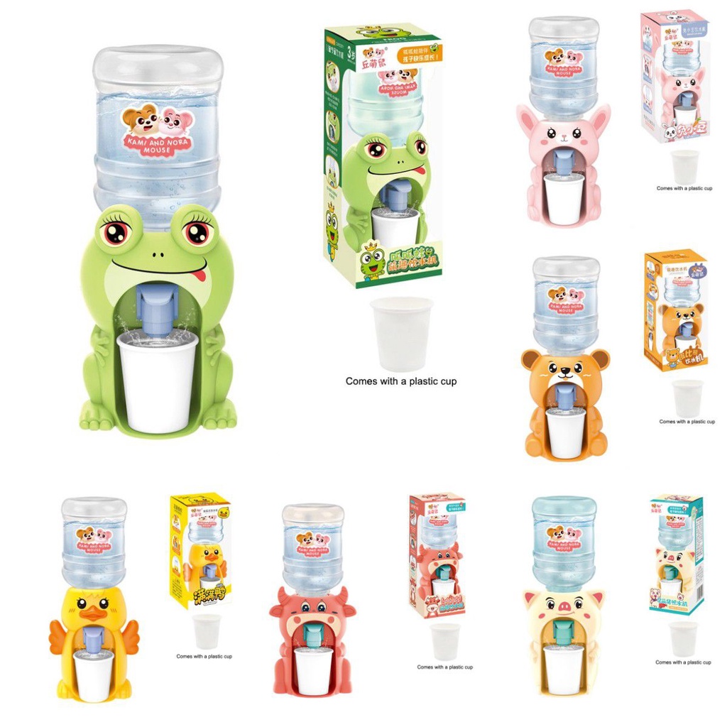 new Mini Drink Water Dispenser Toy Kitchen Play House Toys for Children Game Toys Simulation Water Dispenser