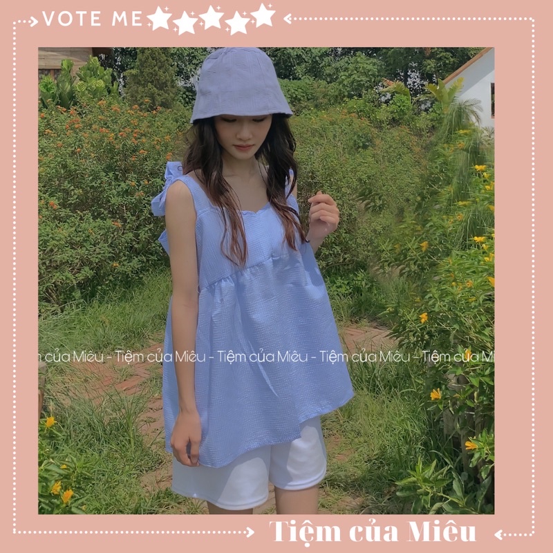 SET ÁO 2S KẺ MIX QUẦN SOOC TRẮNG | BigBuy360 - bigbuy360.vn