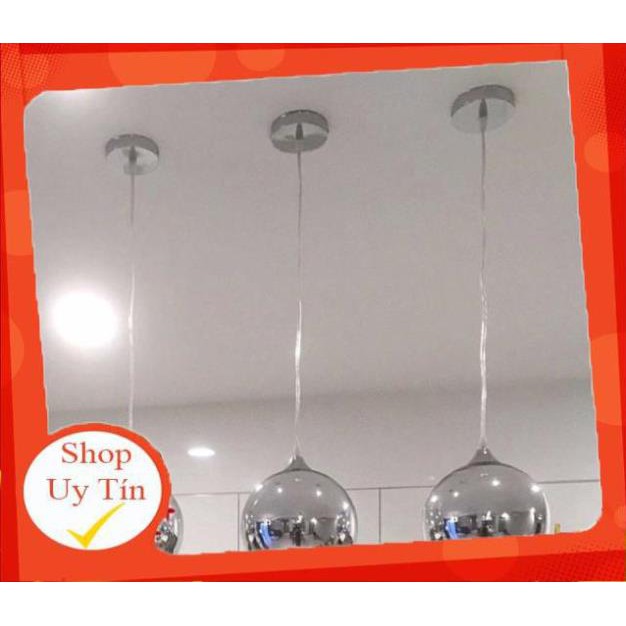 đèn thả trang trí quả cầu thuỷ tinh phi 200