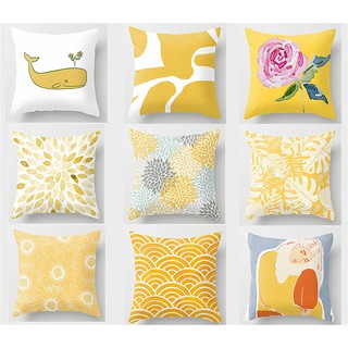40x40,45x45,50x50,60x60.Vỏ Gối Vuông Họa Tiết Trừu Tượng Trang Trí Nội Thất