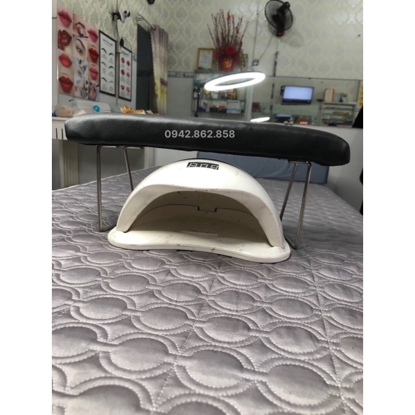 KỆ KÊ TAY, KỆ GÁC TAY LÀM MÓNG TIỆM NAIL SPA INOX304 CHỐNG GỈ SÉT
