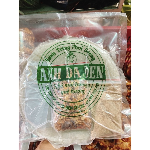0.5Kg Bánh Tráng Phơi Sương Kèm Muối Nhuyễn Hành Phi
