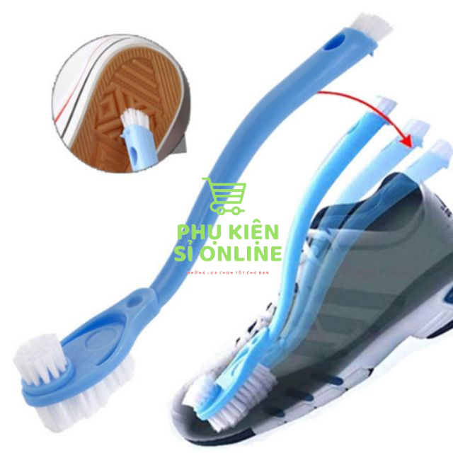 Bàn Chải Chà Chân Và Giặt Giày Thiết Kế Tiện Lợi