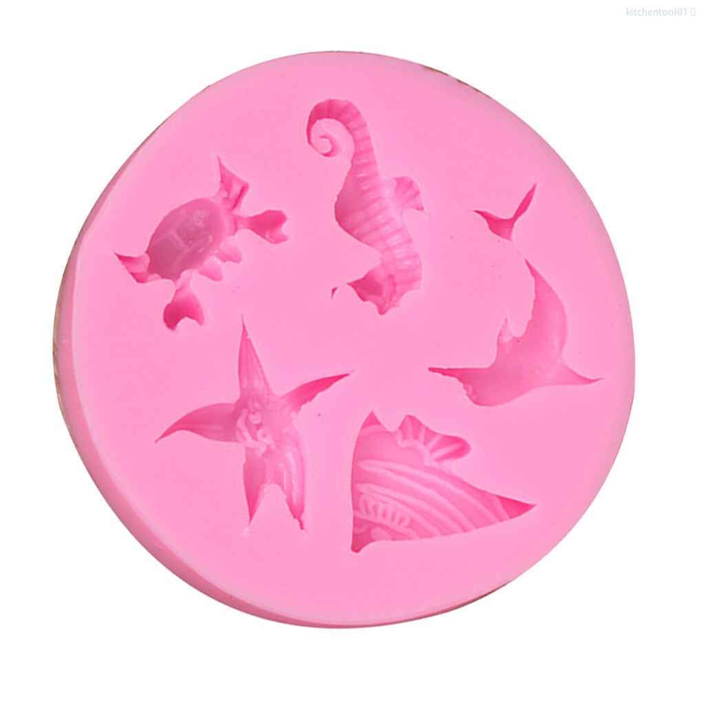 Khuôn Silicone Làm Bánh / Xà Phòng / Bánh Hình Cá Ngựa / Cá Ngựa / Đại Dương Diy Dễ Thương Cho Nhà Bếp / Nhà Tắm / Thạch
