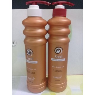 Cặp dầu gội, xả Sophhia Snail 500ml