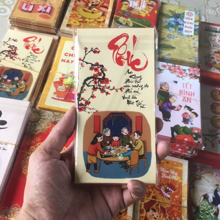 Combo 10 Bao Lì Xì Tết Phúc LX23