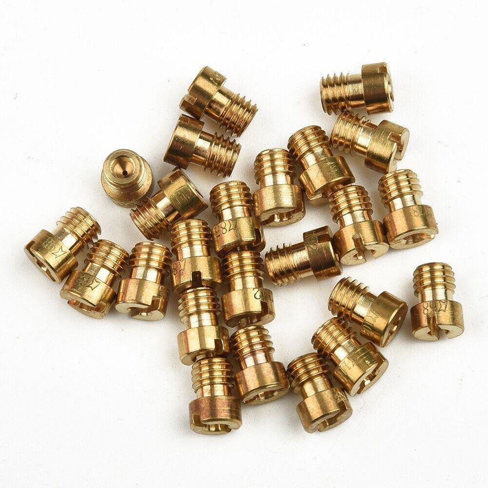 Bộ 25 Phụ Kiện Sửa Chữa Bộ Chế Hòa Khí Xe Máy Bằng Đồng 55-115