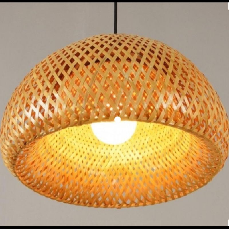 Đèn tre đèn mây tre đèn thả mây tre đèn lồng tre chao đèn tre LH 0934649336