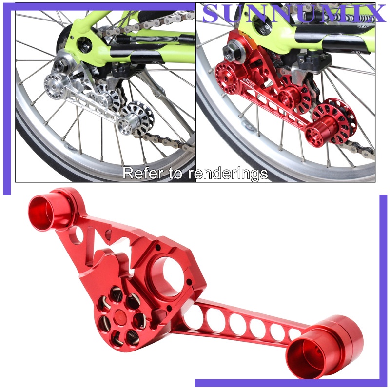 Lightweight Folding Bike Chain Guide Anti-drop Single-Disc 2/6 Speed Chain Protector Fit for Brompton