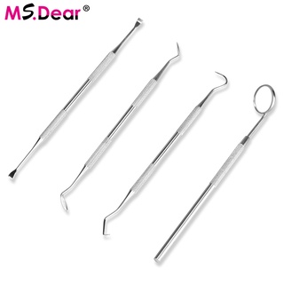 Bộ dụng cụ vệ sinh răng miệng bằng thép không gỉ