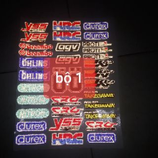 Tem logo ticker phản quang trọn bộ