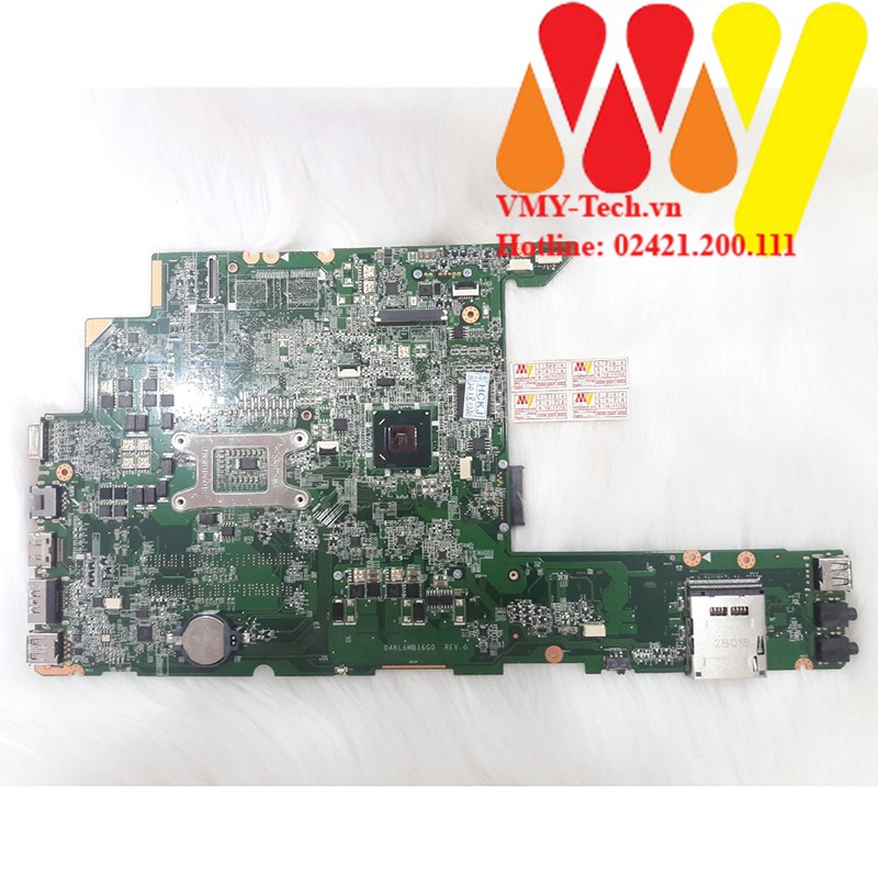 Main Laptop Lenovo IdeaPad Z470 2 khe ram ddr3 mainboard bo mạch chủ máy tính DAKL6MB16G0 REV.G vga onboard share