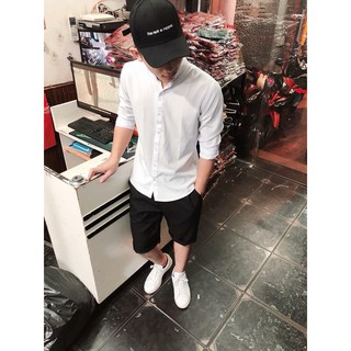 Sơ mi nam cổ tàu
