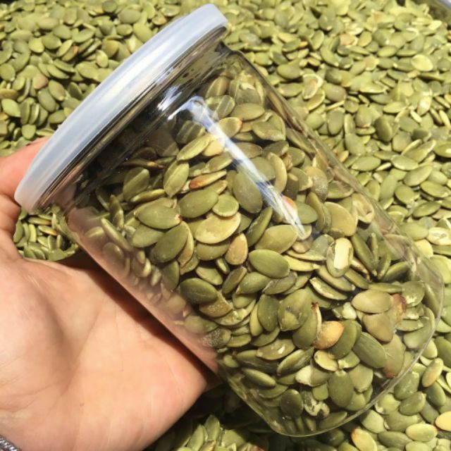 NHÂN HẠT BÍ XANH SẤY CHÍN NGUYÊN VỊ