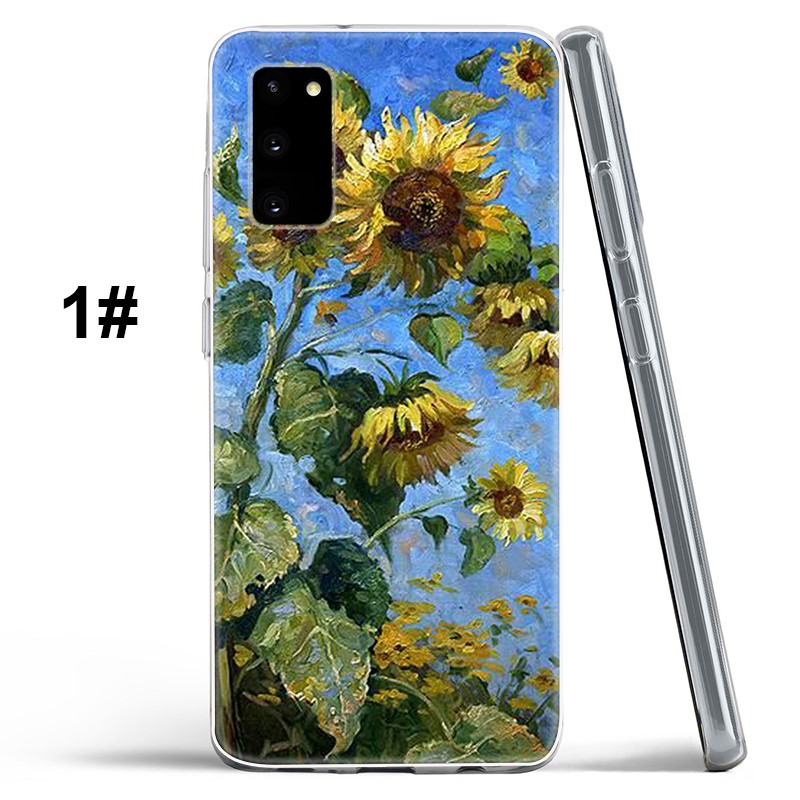 Ốp điện thoại in tranh vẽ của Van Gogh 94YF dành cho Samsung Galaxy A10 A10s A11 A20 A20s A21s A30 A30s A50 A50s A70