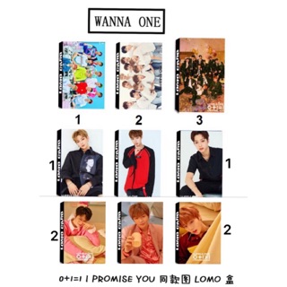 Lomo Wanna One 30 ảnh cả nhóm và các thành viên