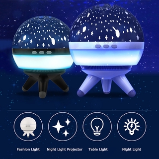 STAR MASTER Đèn Ngủ Xoay Tròn Chiếu Sao Lãng Mạn