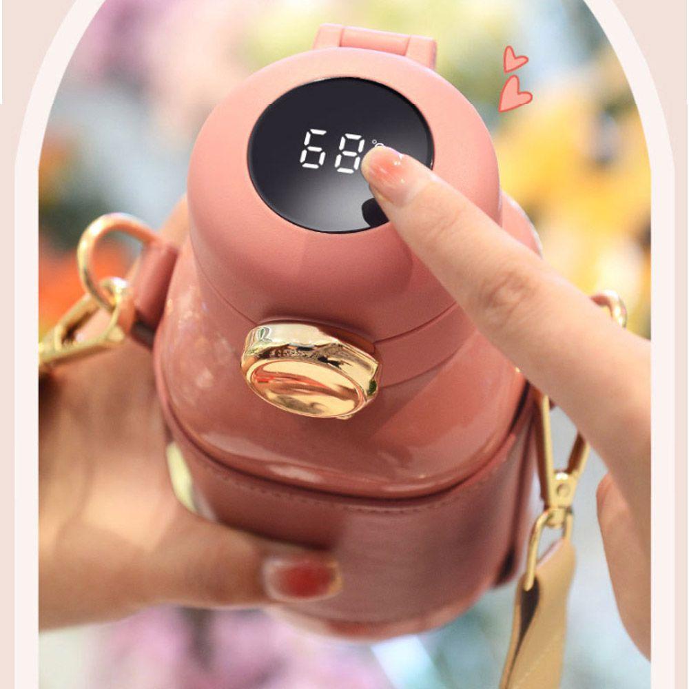PISTA Bình Nước 420ml Có Nắp Đậy Chống Rò Rỉ Tiện Dụng