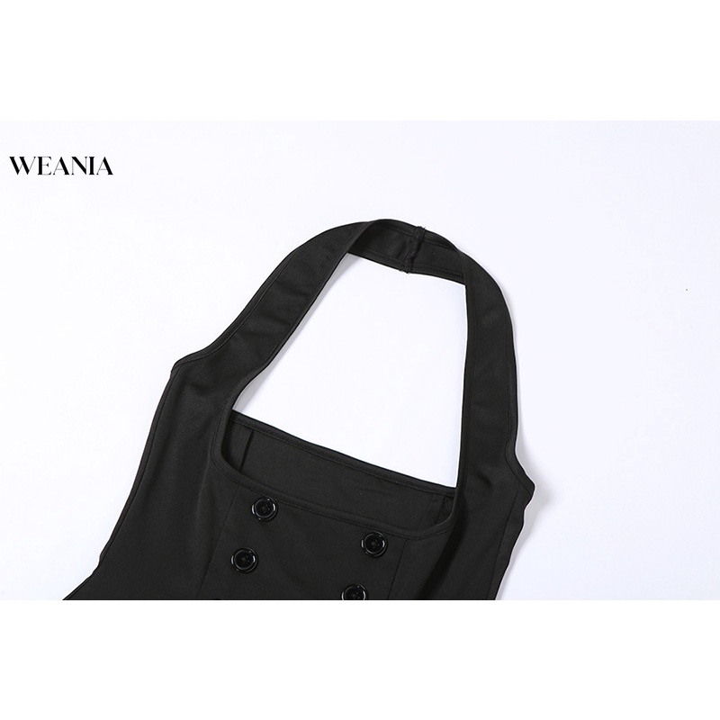 Bộ Áo Sơ Mi Cổ Polo Phối Cà Vạt + Đầm Trơn Màu 2 Món Thiết Kế Trẻ Trung Cho Nữ